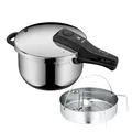 Produktbild: WMF Schnellkochtopf Perfect 4,5L Edelstahl Induktion 22cm Neu mit Dämpfeinsatz
