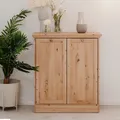 Produktbild: Homestyle4u Sideboard Holz Kommode Eiche Wohnzimmerschrank Braun Anrichte