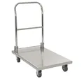 Produktbild: vidaXL Küchenwagen Plattformwagen Silbern 82 x 53 x 86 cm Edelstahl