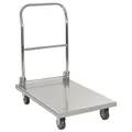 Produktbild: Plattformwagen Silbern 82 x 53 x 86 cm Edelstahl