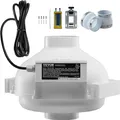Produktbild: VEVOR 98–114 mm Radon-Lüfter-Installationsset, 190 CFM Radon-Minderungs-Lüftersystem-Set, Inline-Kanalventilator, Abluftventilator für Innen- und Außenlüftung