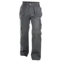 Produktbild: Arbeitshose mit Holstertaschen und Kniepolstertaschen, ZEMENTGRAU , Kurzgröße, Gr. 48