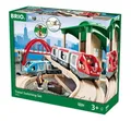 Produktbild: Brio World Eisenbahn Set Großes Bahn Reisezug Set 42 Teile 33512
