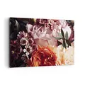Produktbild: Wandbilder Dekoration Wohnzimmer Blumen Getreide Rosen Bilder auf Leinwand 120x80cm Leinwandbild Schlafzimmer Küche Deko Wand Kunstdruck Art Groß XXL Wanddeko Bild Wall Decor Canvas AA120x80-4692