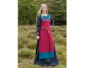 Produktbild: Battle Merchant Ritter-Kostüm Wikinger Überkleid mit Stickerei Rot XXL