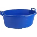 Produktbild: Wanne Oval 65 Cm/40 L Blau Hochstehende Griffe