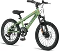 Produktbild: Licorne Bike Thunder Premium Mountainbike,Größe:20 Zoll;Farbe:Olivengrün