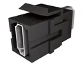 Produktbild: Bachmann Keystone 4K HDMI 2.0 UHD Kupplung Stromadapter, Buchse-Buchse schwarz, 918.041