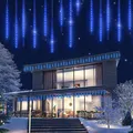 Produktbild: DeubaXXL DE Lichterkette Weihnachten Diamantenregen Blau 107631