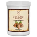 Produktbild: Sheabutter Raffiniert 1000g - Butyrospermum Parkii - Karité Bodybutter - Körperbutter - Shea Butter für Sehr Trockene Haut - Haarkur - Hautpflege - Nägelpflege - Handpflege - Massage