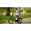 Produktbild: Kinderfahrrad - 12 Zoll - Schwarz und Grün - für 2-4 Jahre - mit Dual-Pivot-Vorderradbremse - mit Gepäckträger - Jugendfahrrad - Schwarz/Grün