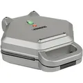 Produktbild: PRINCESS Waffeleisen Princess Snack-Maker Sandwichmaker Antihaftbeschichtung, BPA-frei, Übe, 700.00 W silberfarben
