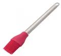 Produktbild: Backpinsel 25cm SILIKON ROSA Silikonpinsel Pinsel Bratenpinsel Kochpinsel