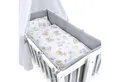 Produktbild: Baby-Delux Babybettwäsche Baby Wiegenset Waffelpique, Textilien, 6 teilig, Wiegenset 6-tlg. für Babywiege 90x40 (ohne Wiege) verschiedene Designs