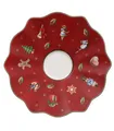 Produktbild: Villeroy Boch TOY'S DELIGHT Espressountertasse Rot Weiß Porzellan Ø 13 cm