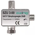 Produktbild: AXING SAT-Dämpfungsregler (F) SZU 3-00 0,5-20dB, digitaltauglich, DC-Durchlass