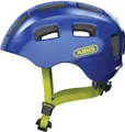 Produktbild: ABUS Fahrradhelm Youn-I 2.0 - mit Licht für Kinder, Jugendliche und junge Erwachsene - für Mädels und Jungs - Blau (funkelnd), Größe S (48-54 cm)