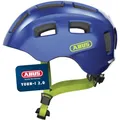 Produktbild: ABUS Fahrradhelm Youn-I 2.0 - mit Licht für Kinder, Jugendliche und junge Erwachsene - für Mädels und Jungs - Blau (sparkling blue), Größe S
