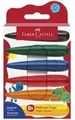 Produktbild: FABER-CASTELL Wachsmalstifte farbsortiert, 6 St. (120409)