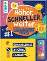 Produktbild: Höher, schneller, weiter! Der Challenge-Spieleblock mit 3 Würfeln, Ursula S ...
