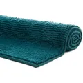 Produktbild: liebling Badematte, Fußbodenheizung geeignet, Polyester, rechteckig, Antirutsch-Beschichtung, sehr Saugfähig, Größe: 70x120 cm, petrol blau rechteckig | 70 cm x 120 cm