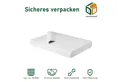 Produktbild: BB-Verpackungen Seidenpapier Juwelierseide MIDDLE, Weiß, 50 cm x 75 cm, einseitig glatt