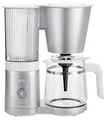 Produktbild: ZWILLING ENFINIGY Filterkaffeemaschine mit 1.5l Glaskanne, Kaffeemaschine mit Edelstahl-Boiler, Blooming & smarter Entkalkerfunktion, Kunststoff, Silber