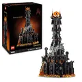 Produktbild: LEGO Icons Der Herr der Ringe: Barad-dûr, Bauset für Erwachsene mit den Minifiguren Sauron, Gothmog, Ork, Frodo, Sam und Gollum, Erinnerungsstück zum Film, Sammlerstück für Fans 10333