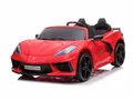 Produktbild: Elektro-Kinderauto Corvette 12v, 2-Sitzer, zwei Motoren+LED+Audio rot