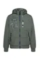 Produktbild: Camp David Herren Steppjacke im Materialmix mit abtrennbarer Kapuze Khale Green, Xxxl