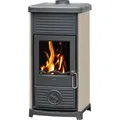 Produktbild: EEK A+ Kaminofen Plamen Maestral N mit Herdplatte, creme - 6,5kW - Creme