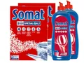 Produktbild: Somat 5in1 Spülmaschinenpflegeset – 2 x Spezial-Salz (1,2 kg) & 2 x Klarspüler (750 ml) – Effektive Reinigung, Extra-Trocken-Effekt & Schutz für Ihren Geschirrspüler
