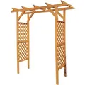 Produktbild: Promadino Pergola Bamberg massive Kiefer (BxTxH) 200 cm x 51 cm x 208 cm