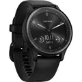 Produktbild: Garmin vivomove Sport Smartwatch schwarz/schiefergrau 40 mm Gehäuse Bluetooth