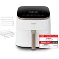 Produktbild: Cosori Heißluftfritteuse XXL Turbo Blaze, 6L Airfryer, 30°-230°, Kompakt, 1725 W, 5 Geschwindigkeitsstufen&9 FunktionenCooking Charts, Energiesp... - Weiß