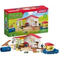 Produktbild: schleich Spielset FARM WORLD 42607, ab 3 Jahre, Tierhotel, 54 Teile