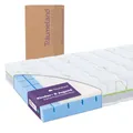 Produktbild: Träumeland Kindermatratze 100x200 15cm | Matratze für Kinder - Oeko-TEX zertifiziert - wendbar & atmungsaktiv - Allergiker geeignet mit waschbarem TENCEL Bezug - Schlummerland | Made in Austria