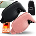 Produktbild: Schlafmaske Schlafbrille 2er Set - 3D Augenmaske - Atmungsaktiv - Blickdicht