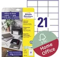 Produktbild: Avery Zweckform Druckerband Universaletikett 3481-10 (B x H) Papier weiß 210 Etik./Pack.