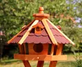Produktbild: Holzdekoladen Vogelhaus Vogelhaus 47x33 cm wetterfest wahlweise mit Ständer und Solar Typ 23, mit Holzschutz behandelt
