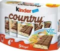 Produktbild: 10072072 Ferrero Kinder Country Milchschokolade 211 g Schokolade Milch 1675  ~D~