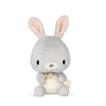 Produktbild: KALOO - Choo - Mini-Plüschtier Bonbon der Hase - 19 cm - Knisterpapier - Entwicklung und Stimulation des Gehörs - Weich und Flauschig - ab Geburt, K971804, Grau
