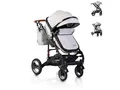 Produktbild: Moni Kombi-Kinderwagen Kinderwagen Gala, Tragetasche Sportsitz umbaubar Wickeltasche Sitz umkehrbar