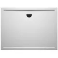 Produktbild: RIHO Davos Rechteck-Duschwanne, Ablauf 90mm, mit Füße und Schürze, weiß glänzend, D002001005, Ausführung: 1300x900x45/25mm