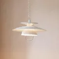 Produktbild: Lindby Hängelampe Nadija, weiß, 43 cm, höhenverstellbar, E27