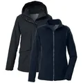 Produktbild: Killtec 3-in-1-Funktionsjacke KOW 189 WMN JCKT 3 in 1 Damenjacke: wasserdicht, atmungsaktiv, Fleece einzippen schwarz 36 EU