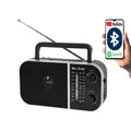 Produktbild: Tragbares analoges Bluetooth Radio AM/FM RA6 batterie- und netzbetriebener Blow