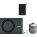 Produktbild: Buderus WLW MB A H Luft/Wasser-Wärmepumpen-Hybridsystem, WLW-7 MB A H, schwarz