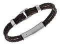 Produktbild: Fossil Lederarmband D-Link Leather Bracelet, aus echtem Leder