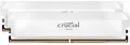 Produktbild: crucial Pro Overclocking UDIMM 32GB Kit DDR5-6400 CL38-40-40-84 - CP2K16G64C38U5W weiß